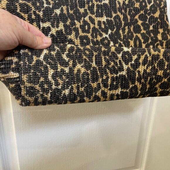 Lina cheetah leopard fabric tote purse - Picture 6 of 10